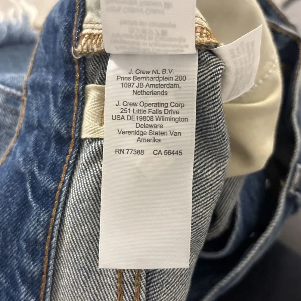MADEWELL Women’s The Brynn Short Burleson Wash Blue Jean Denim Sz 28 BNWT - Picture 13 of 16